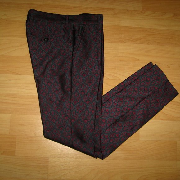 ๐ ๐ Mister Mr. Trina Turk Brocade Men's Pants 28 - Picture 10 of 10